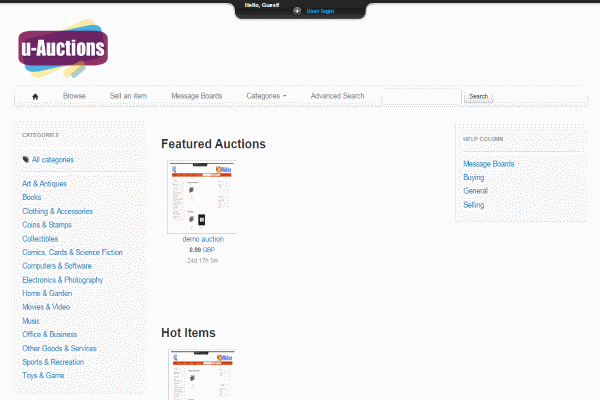 u-Auctions image